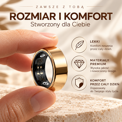 HealthTrack™ – Inteligentny Pierścień Zdrowia